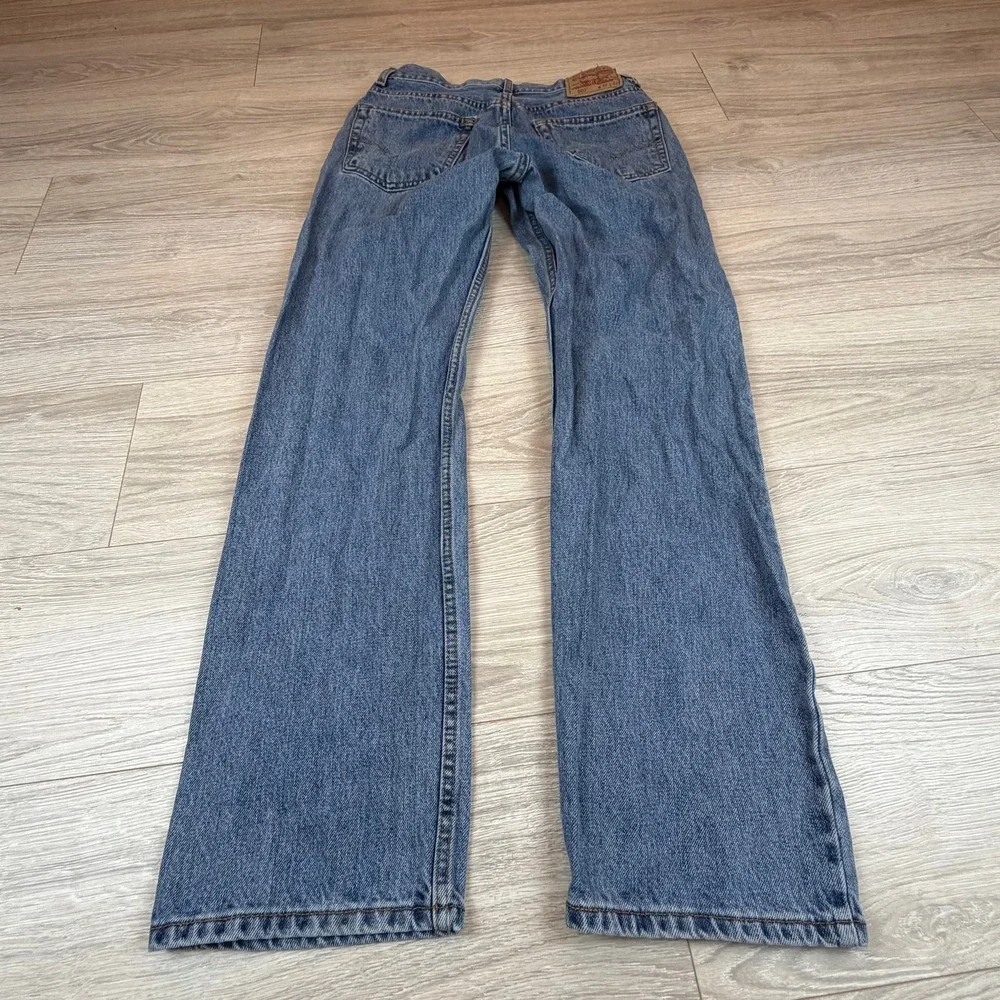 Levi's Mens 505 4891 Vintage Y2K Straight Leg Heavy Jeans 005054891‎ 32x32